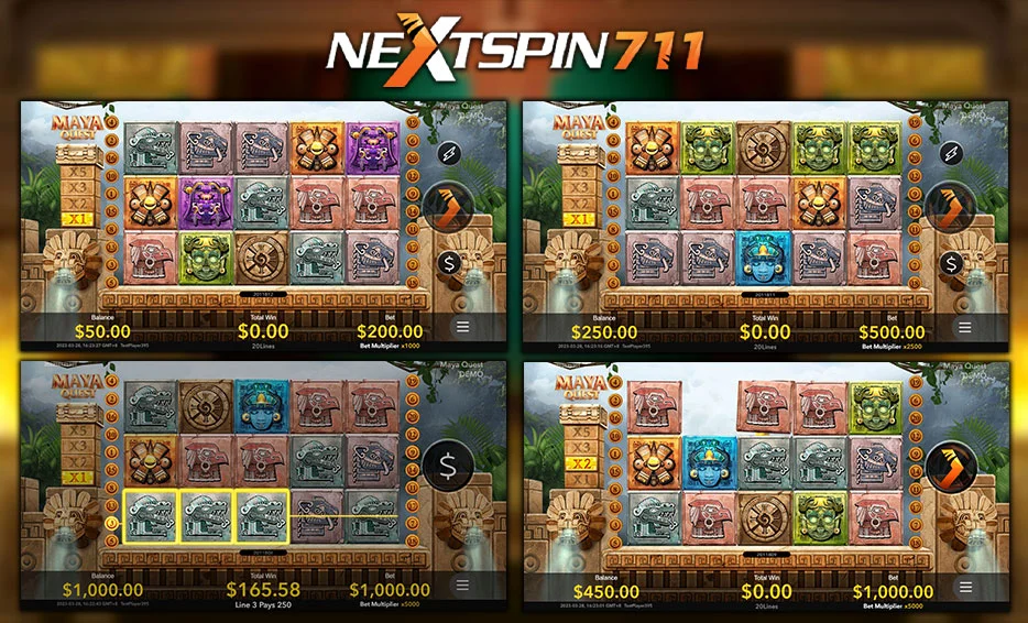 Maya Quest เกมสล็อตยอดนิยม ของค่าย Nextspim